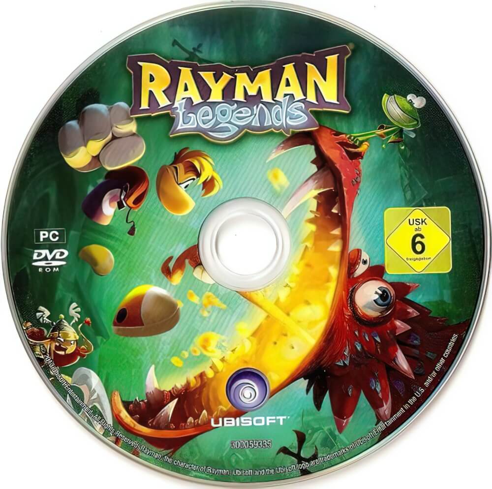 Лицензионный диск Rayman Legends для Windows